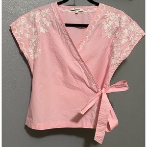 Madewell bubble gum pink Top